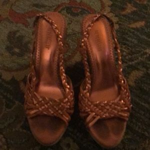 Seychelles Coral leather sandals